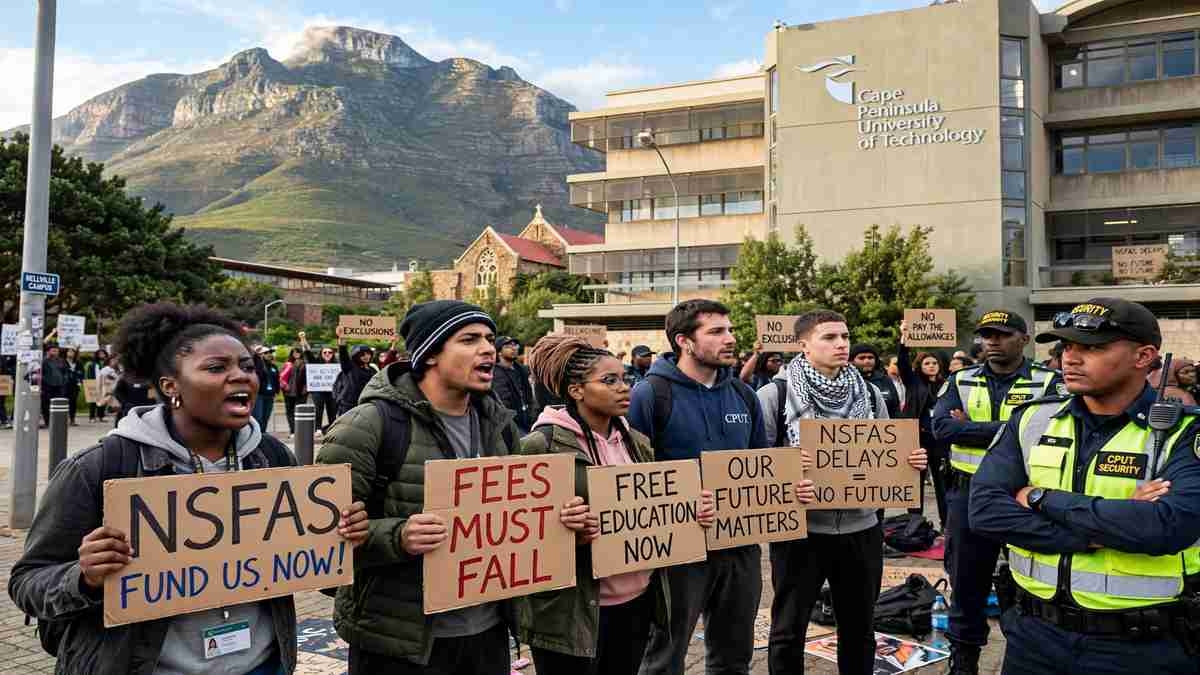 CPUT Shuts All Campuses as Student Protest Turns Violent
