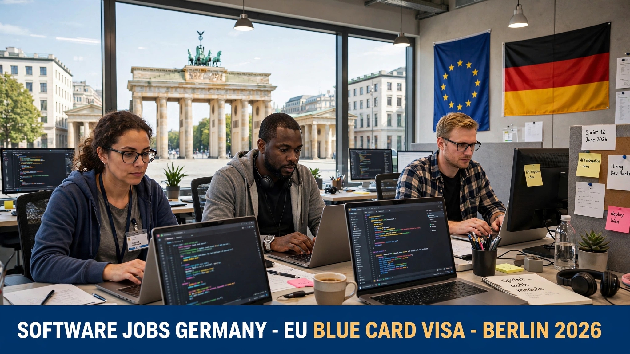 Software Jobs Germany EU Blue Card Visa Berlin 2026
